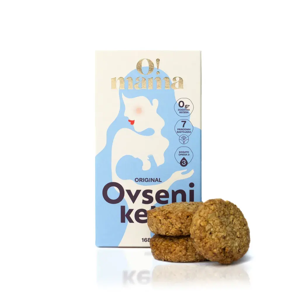 O!Mama Ovseni keks, 168 g