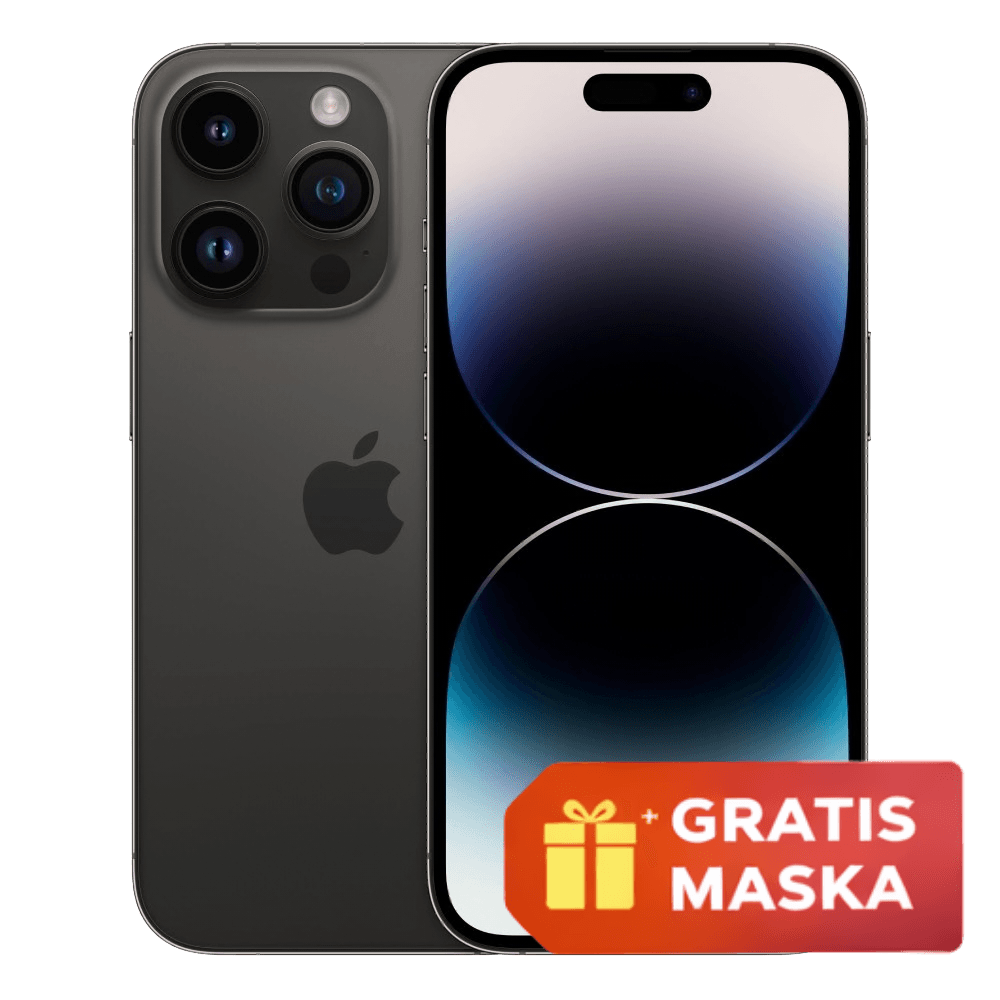 Apple Refabrikovani mobilni telefon iPhone 14 Pro, 6/256GB, Crni
