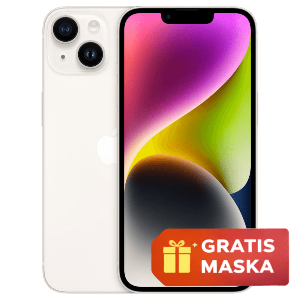 Apple Refabrikovani mobilni telefon iPhone 14, 6/128GB, Beli