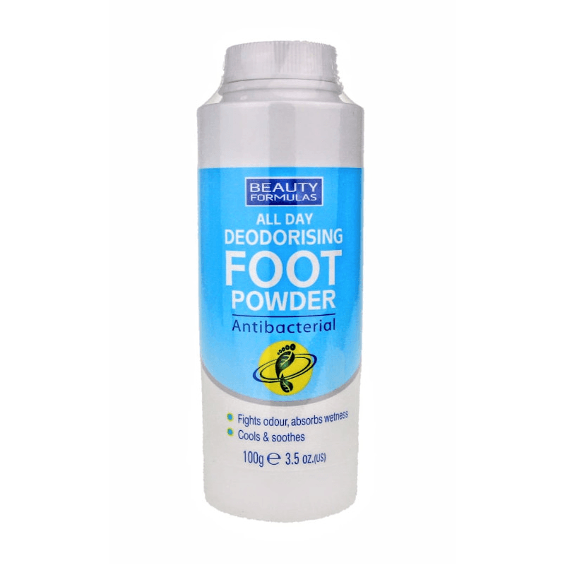 Beauty Formulas Puder za stopala, 100 g