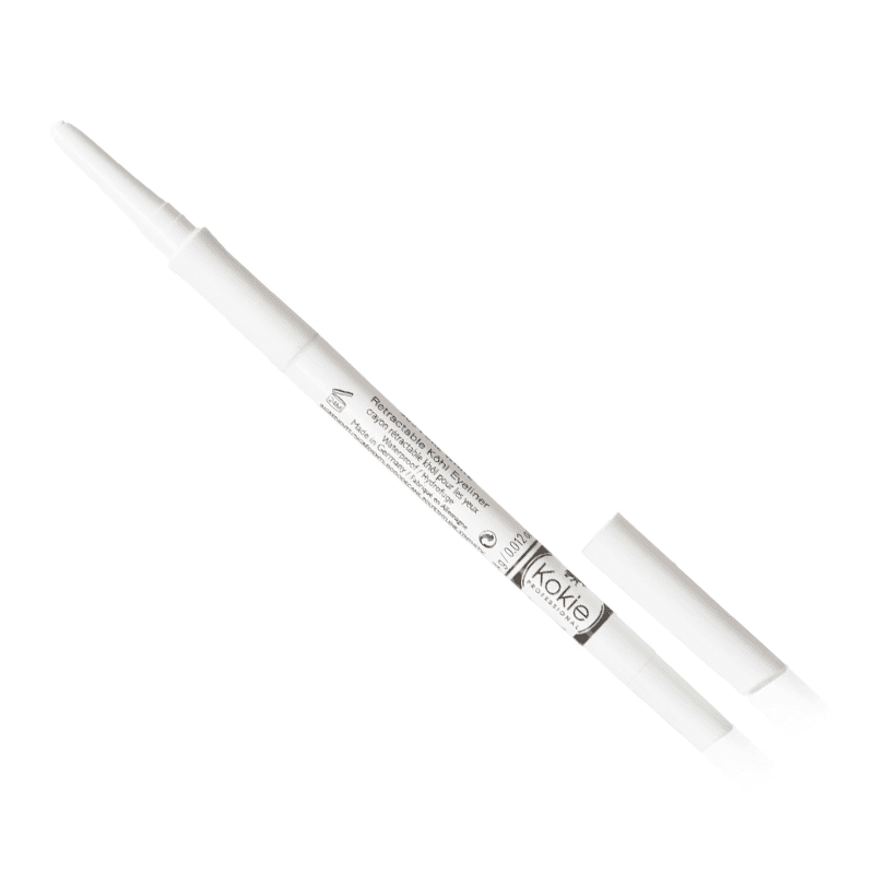 Kokie Cosmetics Ajlajner Kohl Retractable, Pure White 505