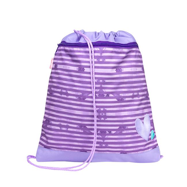 Belmil Sportka torba za devojčice Purple hair girl 336-91, Ljubičasta