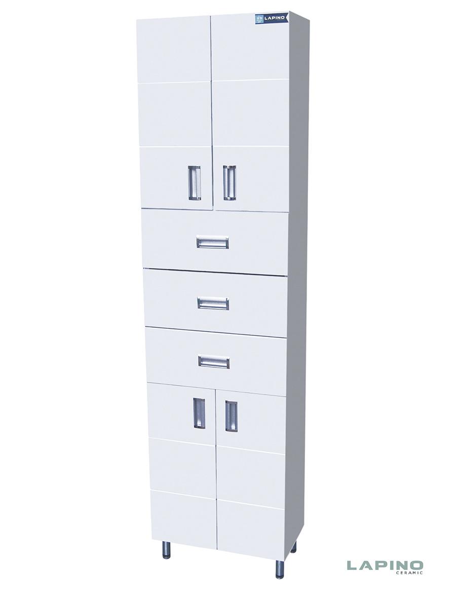 Lapino Ormar za kupatilo 190x60cm Roma 158 Beli