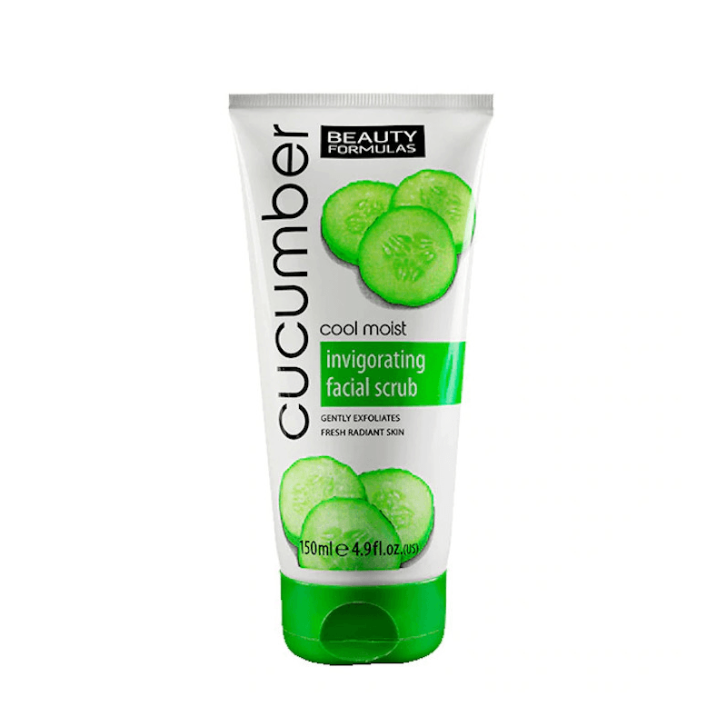 Beauty Formulas Cucumber Piling za lice, 150 ml
