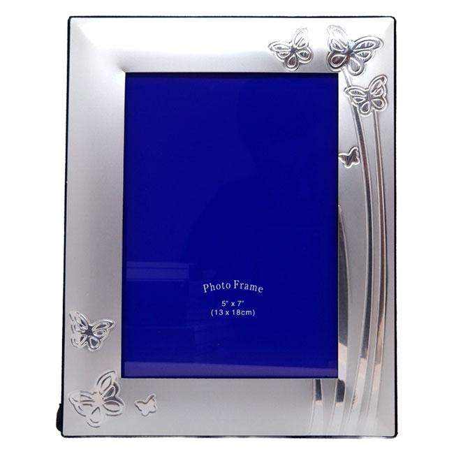 Ram za slike FXGS-122 Leptir, 13x18cm, Srebrne boje