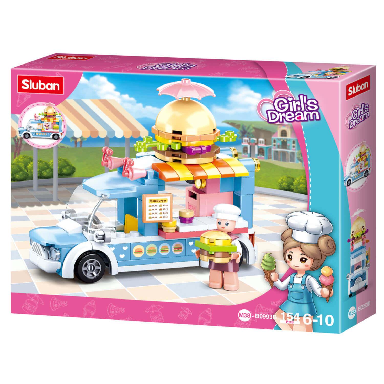 Sluban Kocke Vozilo za hranu, 154 delova