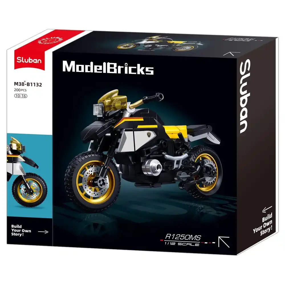 Sluban Kocke Motor, Žuto-crni