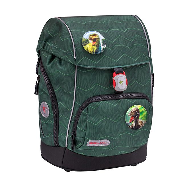 Belmil Školski ranac za dečake Twist of lime 405-73/P, Tamnozeleni