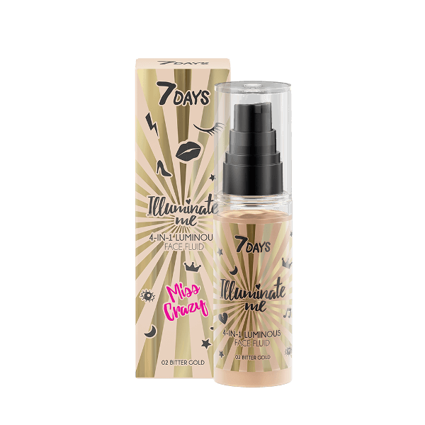 7Days Illuminate Me Luminous Tečna krema  4U1 Miss Crazy, 50 ml