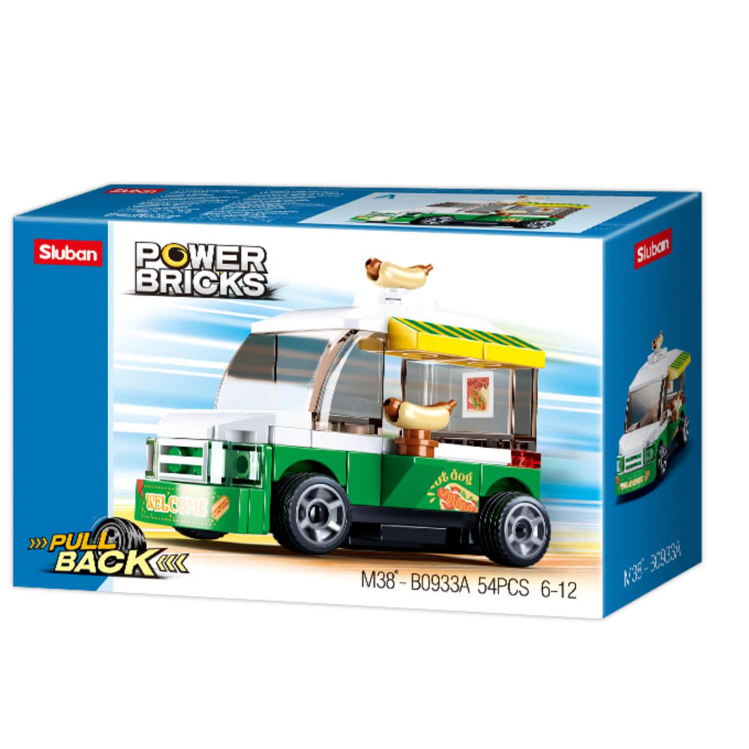 Sluban Kocke Vozilo za hranu, 54 delova