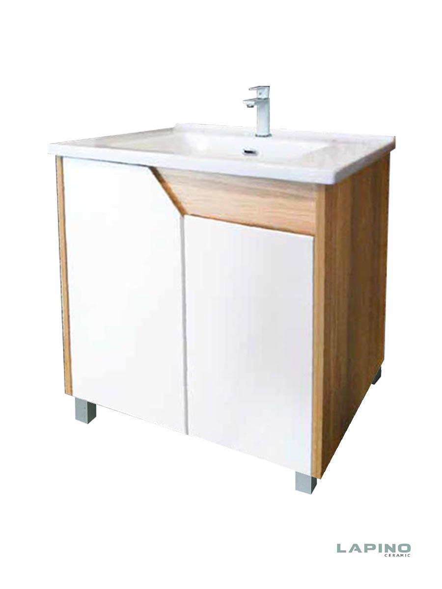 Lapino Ormarić sa umivaonikom Etna 65x85cm Boja drveta, Beli