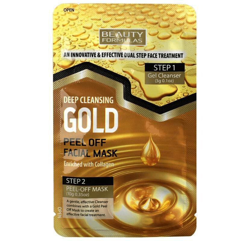 Beauty Formulas Gold Dual Step Maska za lice 3+10G