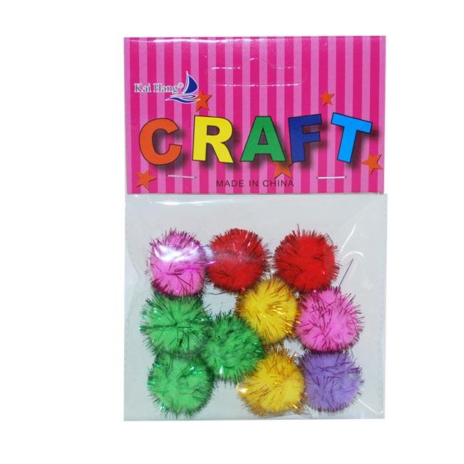 Kai Hang Craft Dekoracija Pom pom, 10 komada