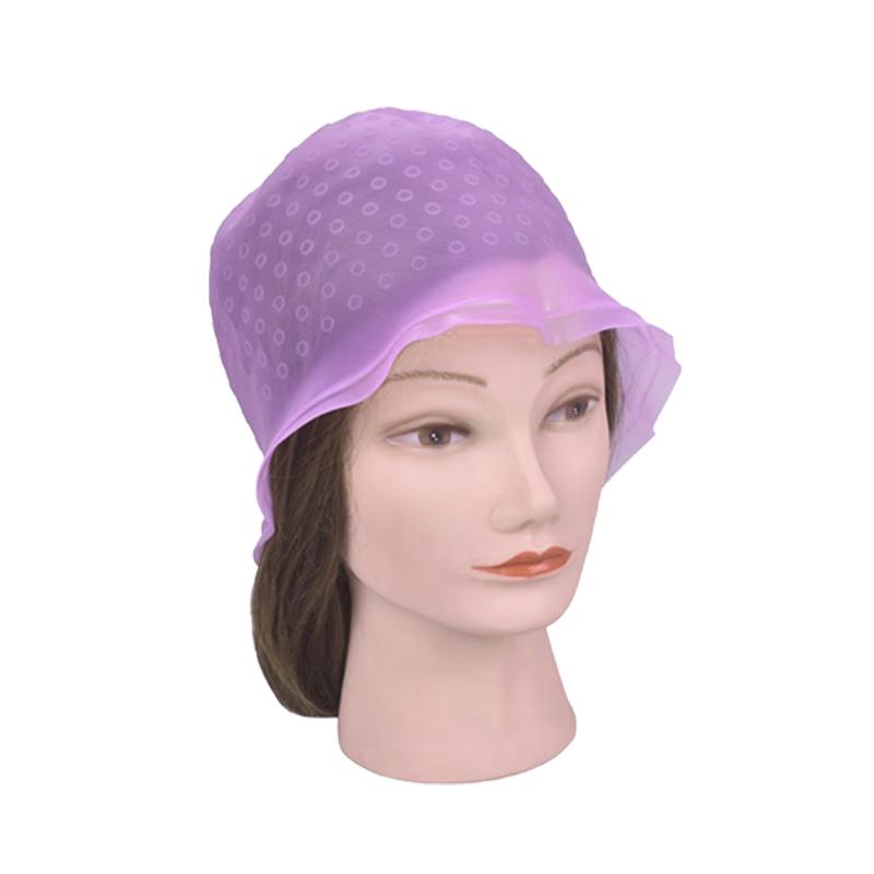 Kapa za izvlačenje pramenova sa iglom, Silikonska, Roze