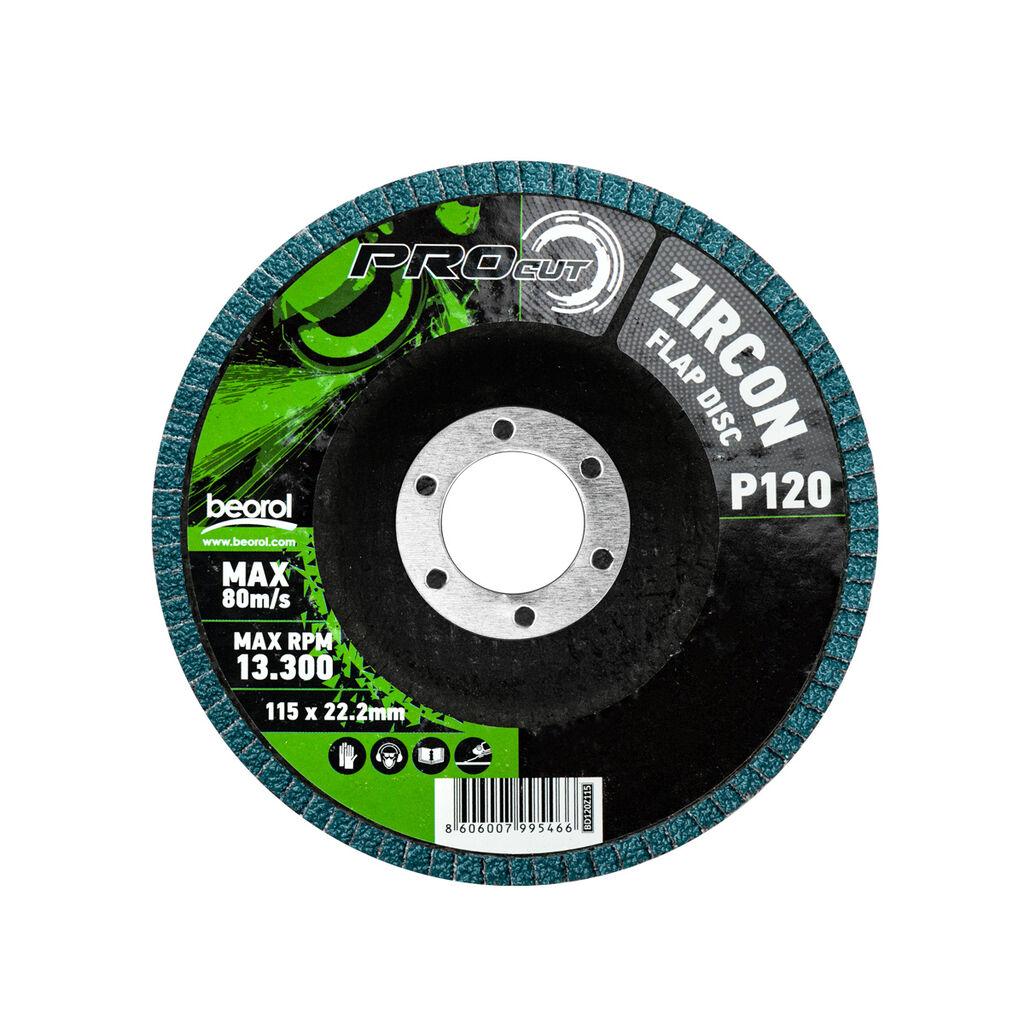 Beorol abrazivni disk od cirkona, zrno 120