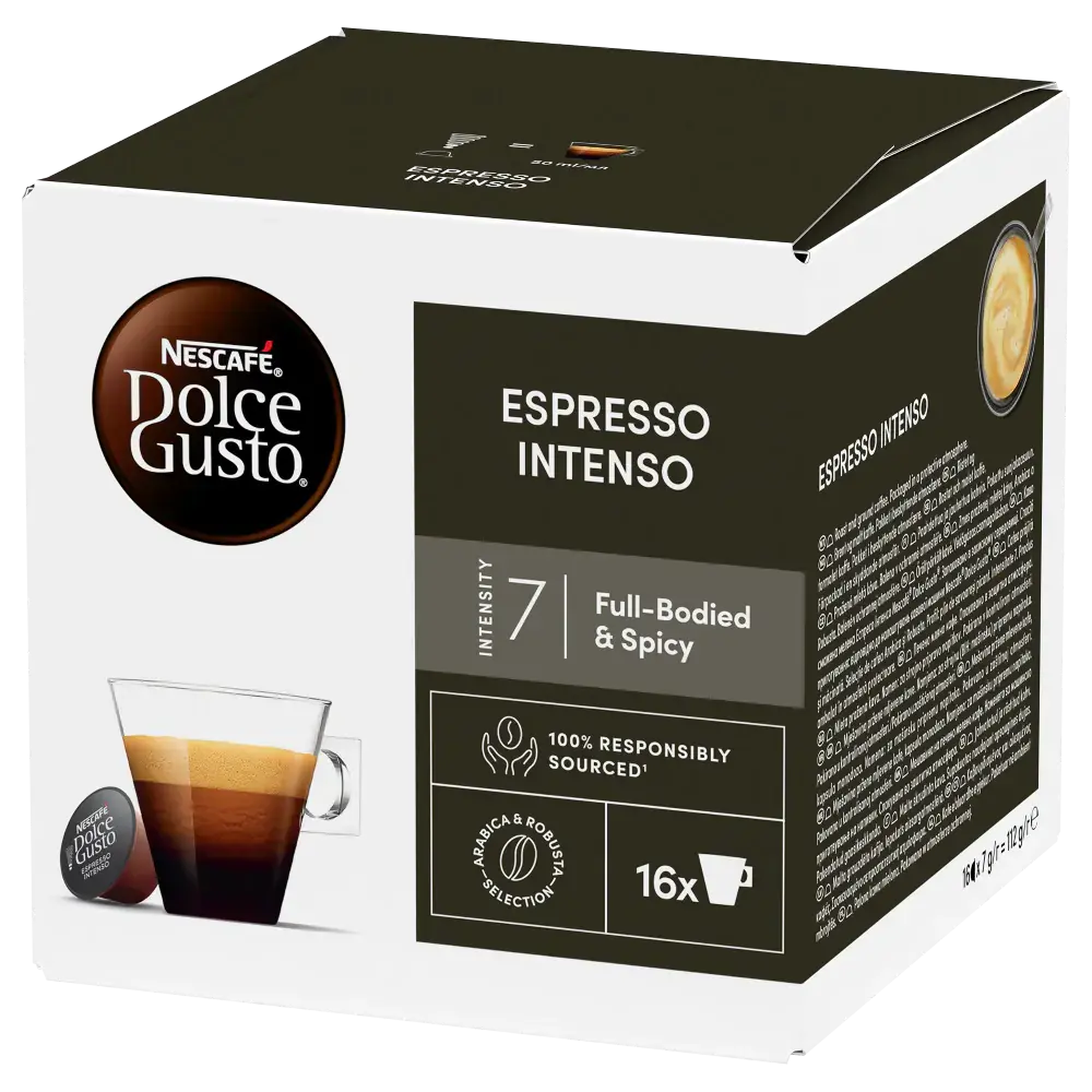 Nescafe Kapsule za kafu Dolce Gusto Espresso intenso, 112g, 16 kapsula