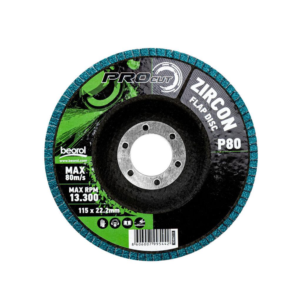 Beorol abrazivni disk sa cirkon granulaciјom 80