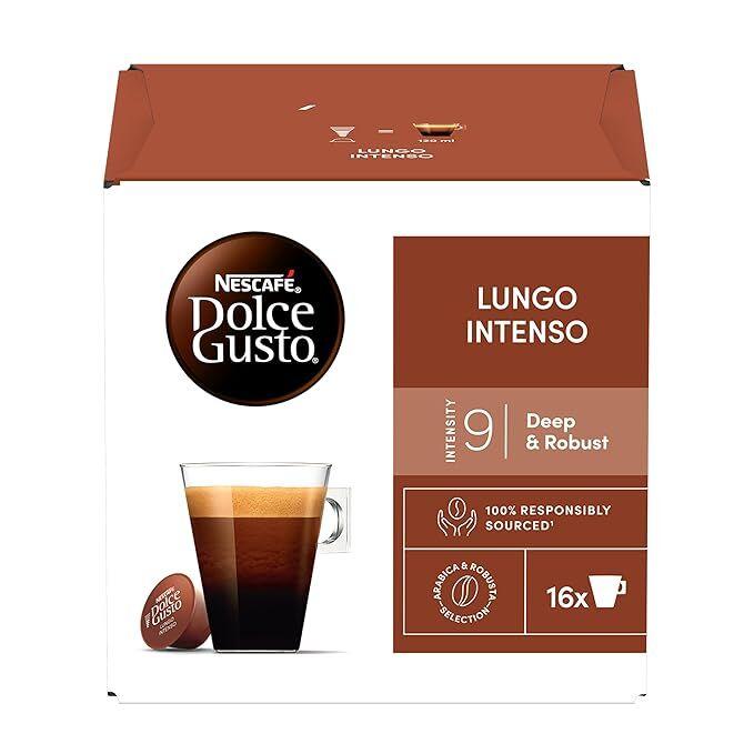Nescafe Kapsule za kafu Dolce Gusto Lungo intenso, 144g, 16 kapsula