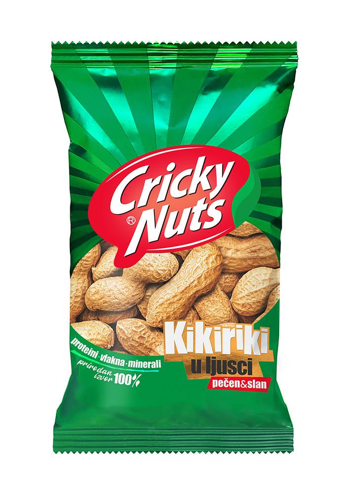 Cricky Nuts Kikiriki u ljusci, Pečeni i slani, 150g