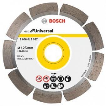 Bosch Dijamantska rezna ploča ECO For Universal 2608615029, 150x22.23x2.1x7, 10 komada