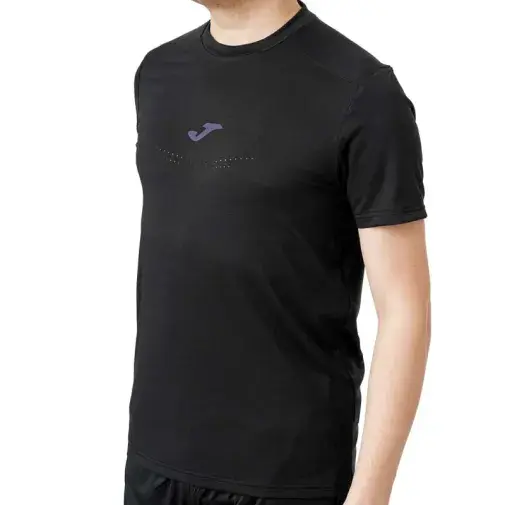 Joma Muška majica Running City Man, Crna