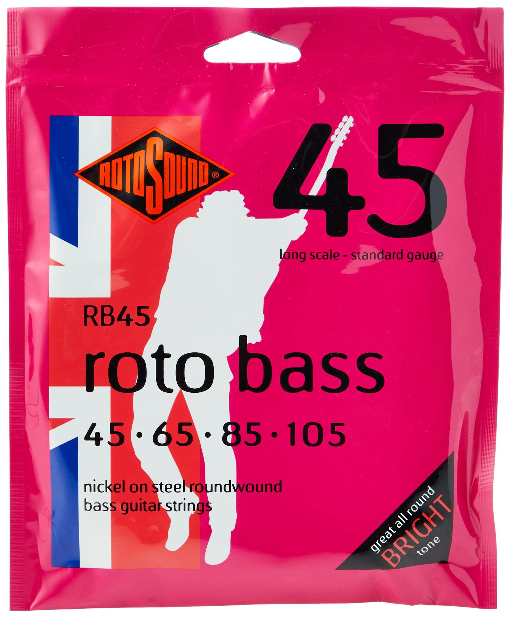 Rotosound Žice za bas gitaru RB45 Roto bass, 045-105