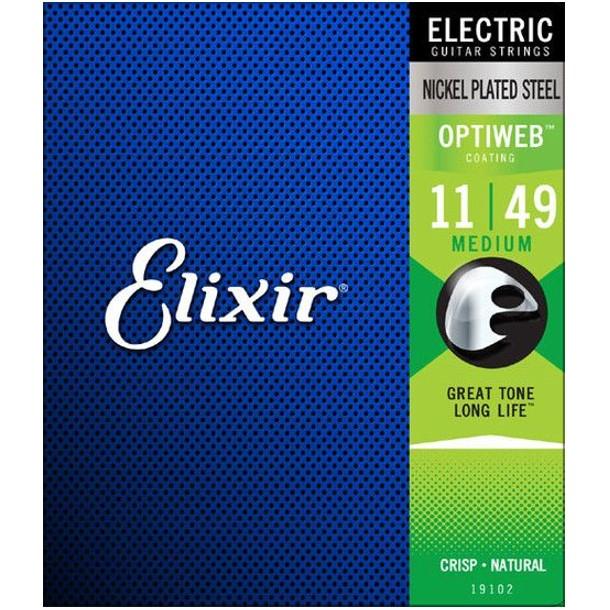 Elixir Žice za električnu gitaru 19102 Medim Electric, .011-.049