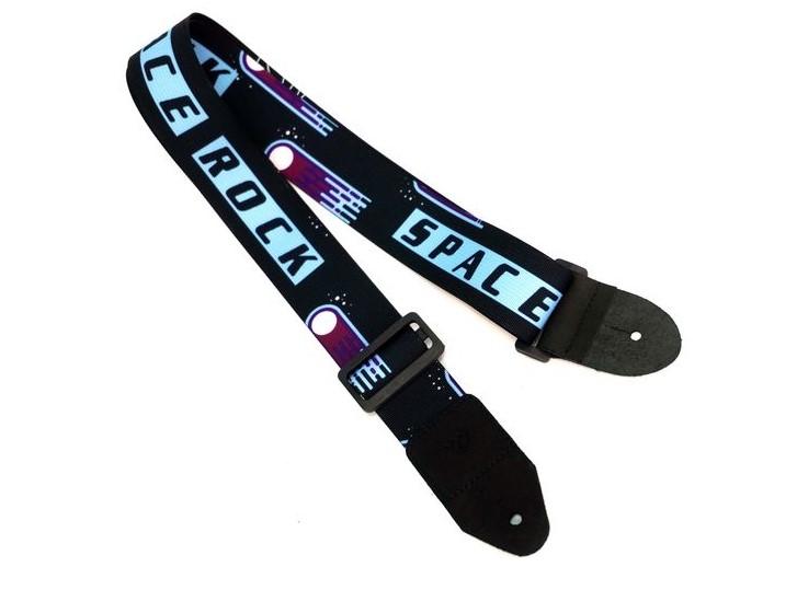Wakertone Kaiš za gitaru sa kožnim krajevima GS2 Guitar Strap Space Rock