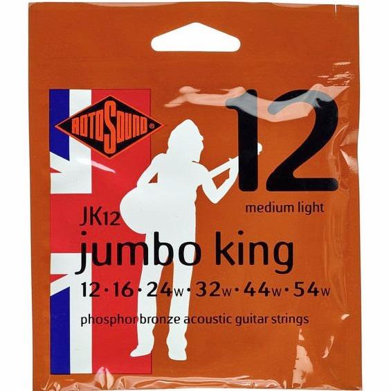 Rotosound Žice za akustičnu gitaru Jumbo King JK12, .012-.055