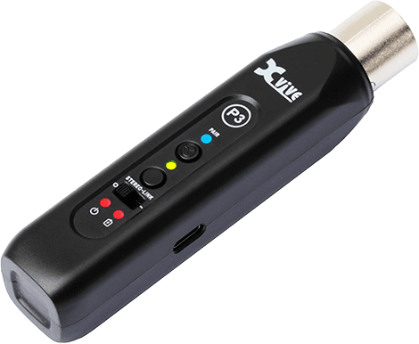 Xvive Audio prijemnik P3D, Stereo Bluetooth, Bežični sistem, Set