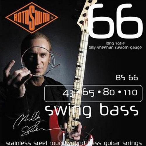 Rotosound Žice za bas gitaru BS66, Billy Sheehan Signature, 043-110