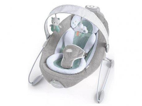 Kids II Ležaljka za bebe Ingenuity, Siva