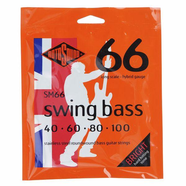 Rotosound Žice za bas gitaru SM66 Swing Bass 66, 040-100