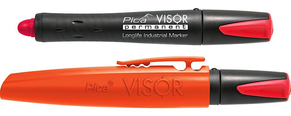 Pica Građevinski marker Visor, Crveni