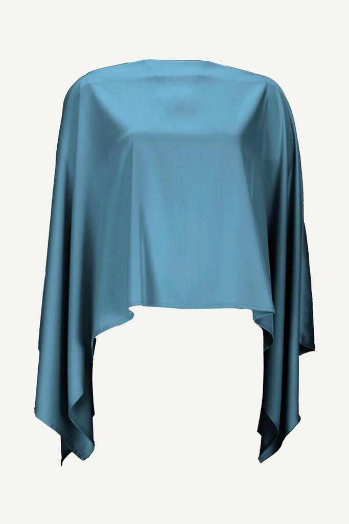 Ženska leptir bluza Arielle, Plava