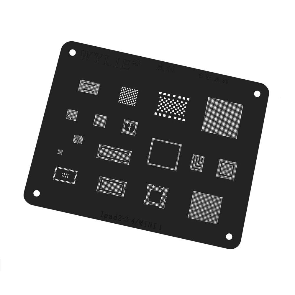 Wylie BGA sito black za Ipad 2, 3, 4, Mini