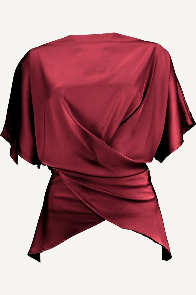 Ženska bluza Amaya, Bordo