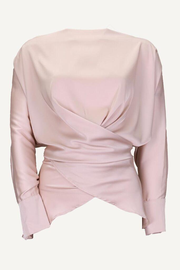 Ženska bluza sa rukavima Amaya, Roze