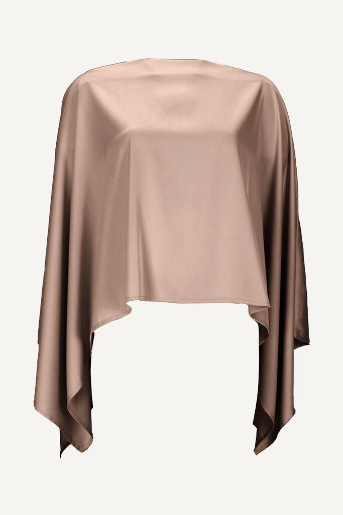 Ženska leptir bluza Arielle, Bež