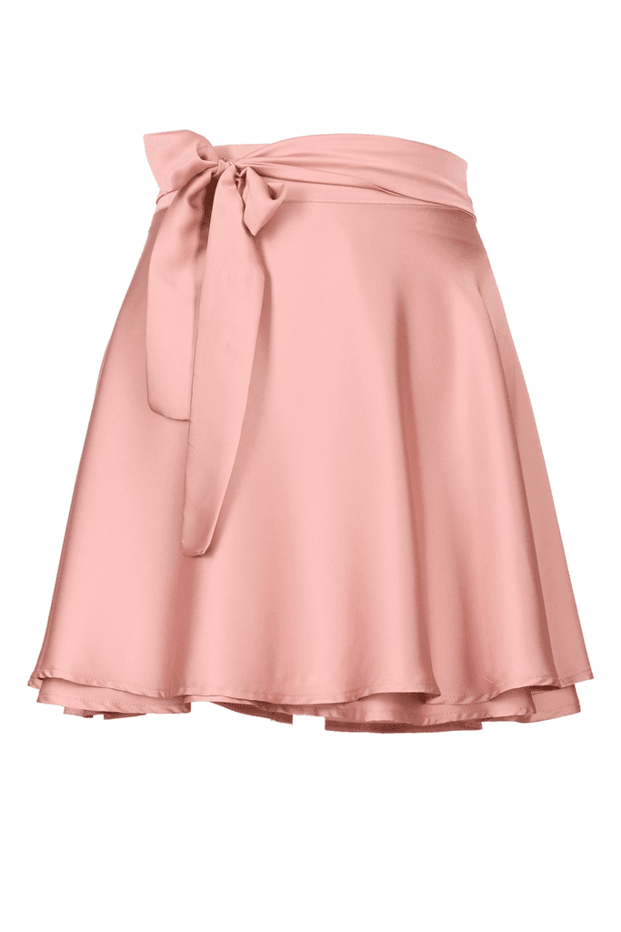 Ženska mini suknja Allison, Roze