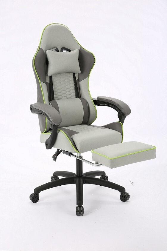ePlayGame Gejmerska stolica HC-4095 Fabric-LGSG, Siva