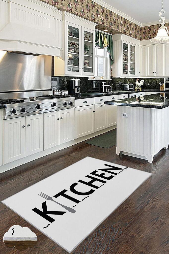 Conceptum Hypnose Tepih Wookece167, 100x150 cm, Belo-crni