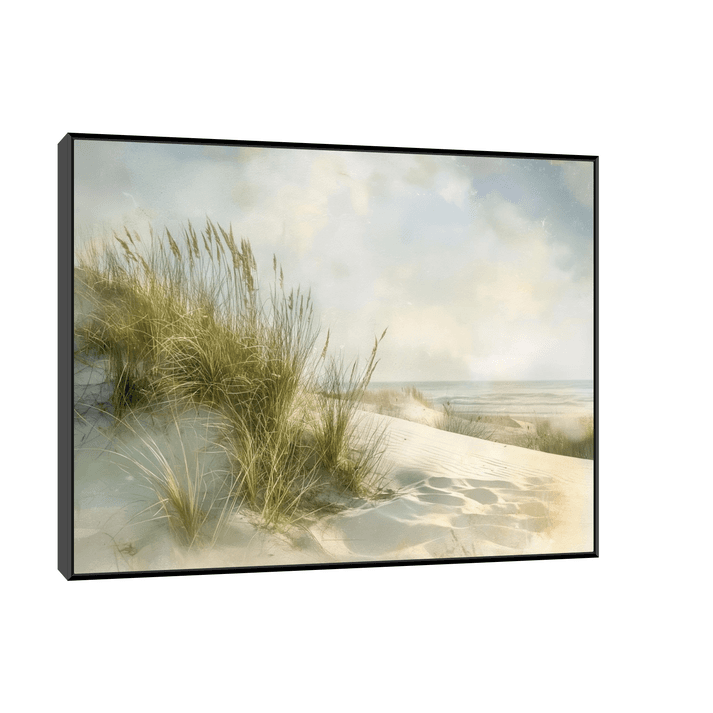 Canvas Slika na platnu Plaža, Sa ramom, 100 x 75 cm, Crni