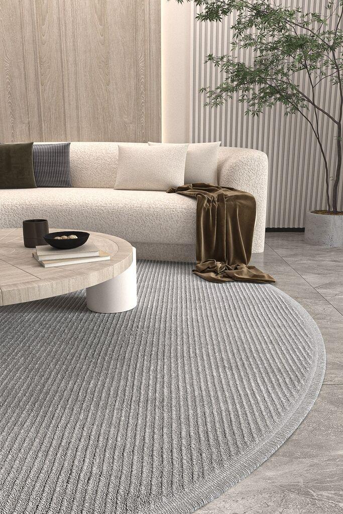 Conceptum Hypnose Tepih Vetrina 3603, O160 cm, Sivi