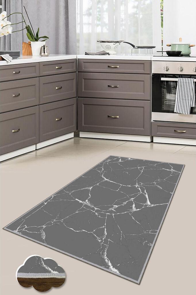 Conceptum Hypnose Tepih Wookece208, 100x300 cm, Sivi