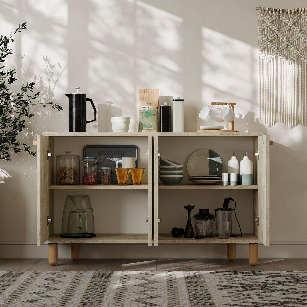 Hanah Home Konzola Venedik, 120x73,6x29,6  cm, Pesak