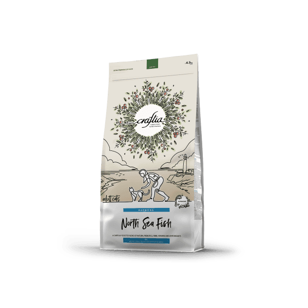 Craftia Harmona Suva hrana za odrasle mačke, sa ribom iz Severnog mora, 4.5kg