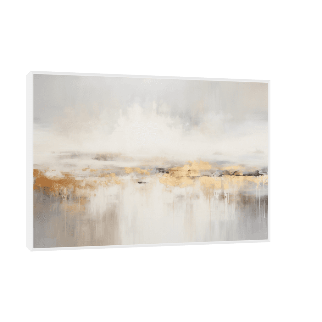 Canvas Slika na platnu Magalovito jutro, 120x80 cm, Sa ramom, Bela