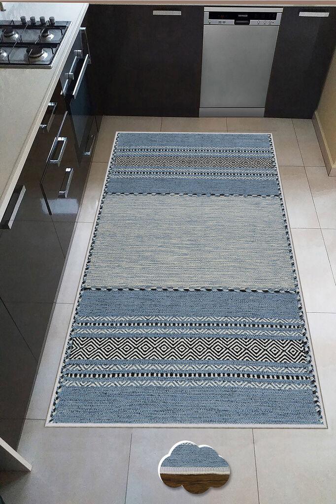 Conceptum Hypnose Tepih Wookece251, 80x300 cm, Plavi