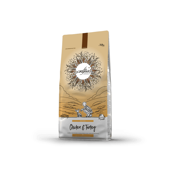 Craftia Natura Suva hrana za odrasle pse patuljastih i malih rasa, sa piletinom i ćuretinom, 7kg